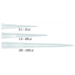 LLG- Puntali a bassa ritenzione premium, non sterili, Colore chiaro , Capacità 0,1 - 10 µl, Contenuto  confezione 1 sacchetto da 1000  - Pz/Cf. 1000