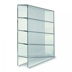 Racks per Pipette Sierologiche, Materiale ABS , Colore rosso , Descrizione finestre tagliate per visione  - Pz/Cf. 1