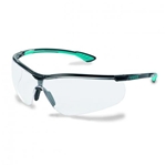 Occhiali di sicurezza uvex sport style, Colore nero/blu , Lenti chiare, UV 400, 2C-1.2  - Pz/Cf. 1